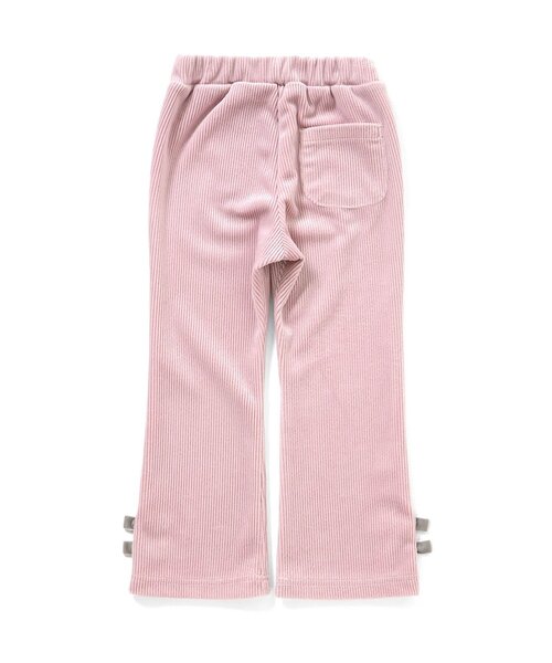 apres les cours（アプレレクール）の「【あったか素材】リボンニットコールきゅんパンツ_ジュニア対応（その他パンツ・キッズ・ピンク/ブラック/アイボリー・90/100/110/120/130/140/80）」の22枚目の写真