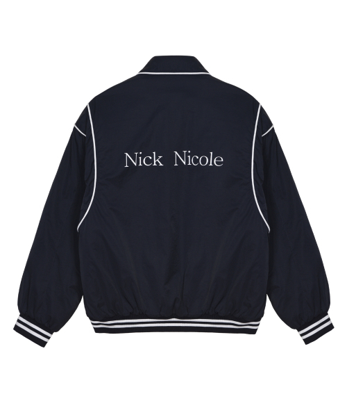 NICK&NICOLE(ニックアンドニコール)の「NICOLE VARSITY PADDING JUMPER_NAVY(ダウンジャケット/コート・レディース・その他・FREE)」の5枚目の写真