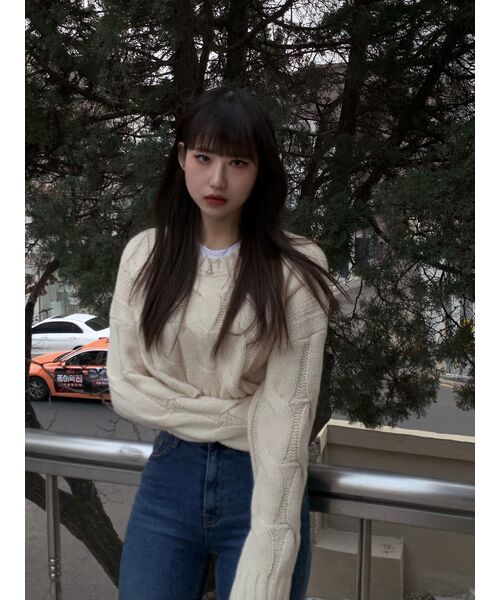 AVANDRESS（アバンドレス ）の「Emilie Fur Jacket IVORY（ムートンコート・レディース・その他・MEDIUM/SMALL）」の7枚目の写真