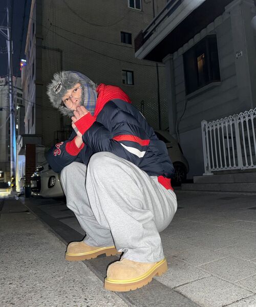 XERO(ゼロ)の「イージーバルーンスウェットパンツ(スウェットパンツ・メンズ・グレー/カーキ/ブラック/ネイビー・MEDIUM/LARGE)」の5枚目の写真