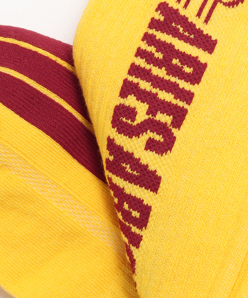 ARIES(アリーズ)の「ARIES / アリーズ COLUMN SOCK(ソックス/靴下・メンズ・ブラック/ホワイト/イエロー・SMALL/LARGE)」の6枚目の写真