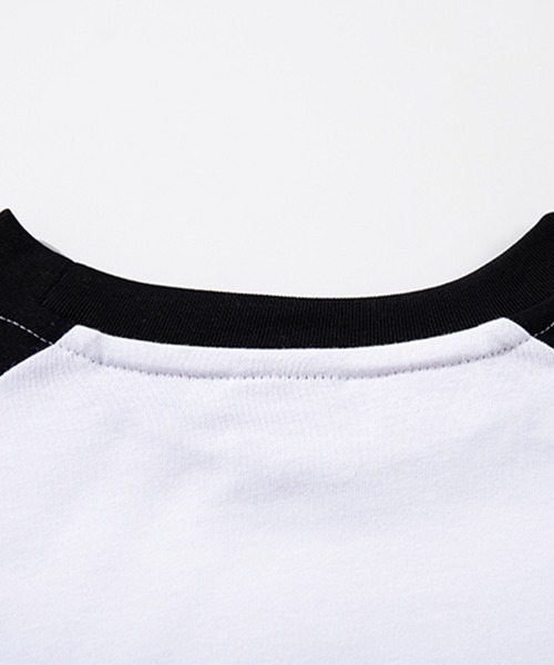S'more(スモア)の「S'more Campfire Treat Raglan L/S Tee キャンプファイヤートリートラグランロングスリーブTシャツ(Tシャツ/カットソー・レディース・ベージュ/ホワイト・MEDIUM/LARGE/X-LARGE/SMALL)」の8枚目の写真