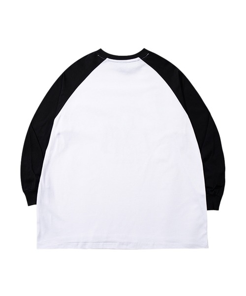 S'more(スモア)の「S'more Campfire Treat Raglan L/S Tee キャンプファイヤートリートラグランロングスリーブTシャツ(Tシャツ/カットソー・レディース・ベージュ/ホワイト・MEDIUM/LARGE/X-LARGE/SMALL)」の3枚目の写真