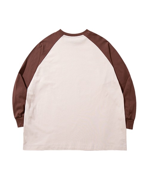 S'more(スモア)の「S'more Campfire Treat Raglan L/S Tee キャンプファイヤートリートラグランロングスリーブTシャツ(Tシャツ/カットソー・レディース・ベージュ/ホワイト・MEDIUM/LARGE/X-LARGE/SMALL)」の4枚目の写真