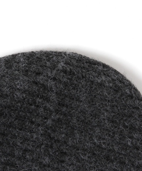 studio CLIP（スタディオクリップ）の「ニット変形ワッチ（ニットキャップ/ビーニー・レディース・ナチュラル/チャコール・FREE）」の6枚目の写真