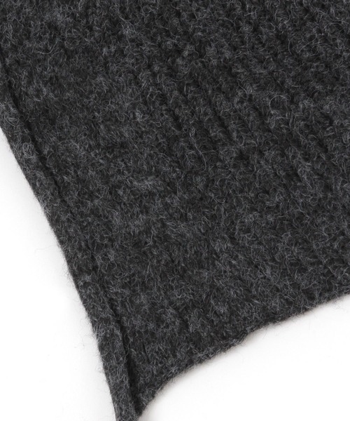 studio CLIP（スタディオクリップ）の「ニット変形ワッチ（ニットキャップ/ビーニー・レディース・ナチュラル/チャコール・FREE）」の7枚目の写真