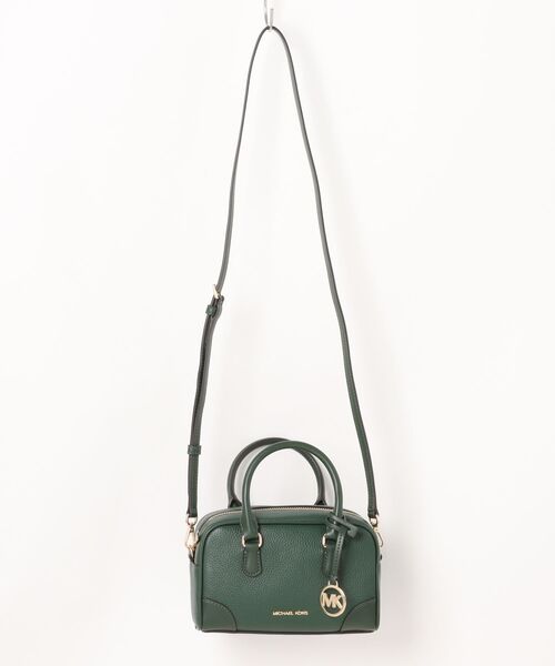 MICHAEL KORS(マイケルコース)の「THOMPSON XS SATCHEL XBODY クロスボディ(ショルダーバッグ・レディース・グリーン系・FREE)」の1枚目の写真