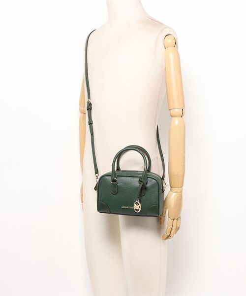 MICHAEL KORS(マイケルコース)の「THOMPSON XS SATCHEL XBODY クロスボディ(ショルダーバッグ・レディース・グリーン系・FREE)」の5枚目の写真