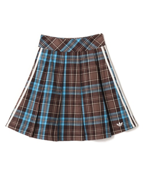 adidas PLEATED CHECK SKIRT / アディダス プリーツド チェック