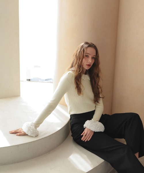 セール】フラワーブロッサムニット（ニット/セーター）｜DONOBAN