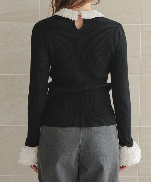 ドノバン（DONOBAN）/【Donoban】フラワーブロッサムニット セール】フラワーブロッサムニット（ニット/セーター）｜DONOBAN