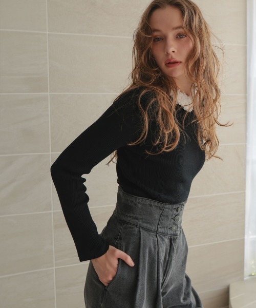 セール】フラワーブロッサムニット（ニット/セーター）｜DONOBAN