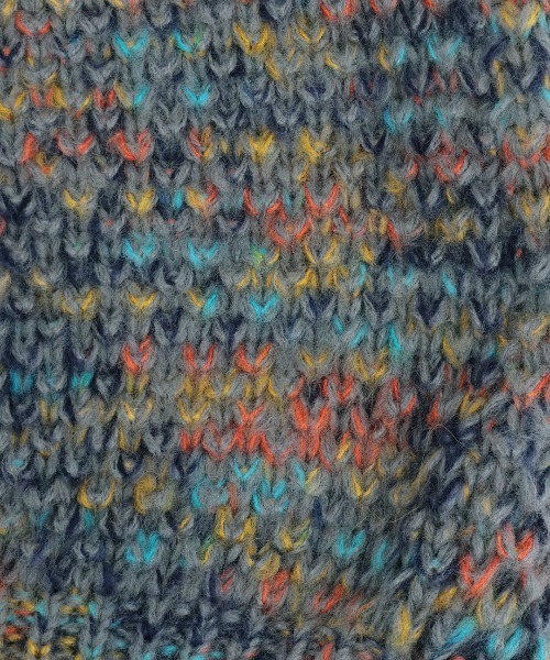 チチカカ（チチカカ）の「メランジハイネックニットプルオーバー（ニット/セーター・レディース・グレー/パープル/ブラウン・FREE）」の14枚目の写真