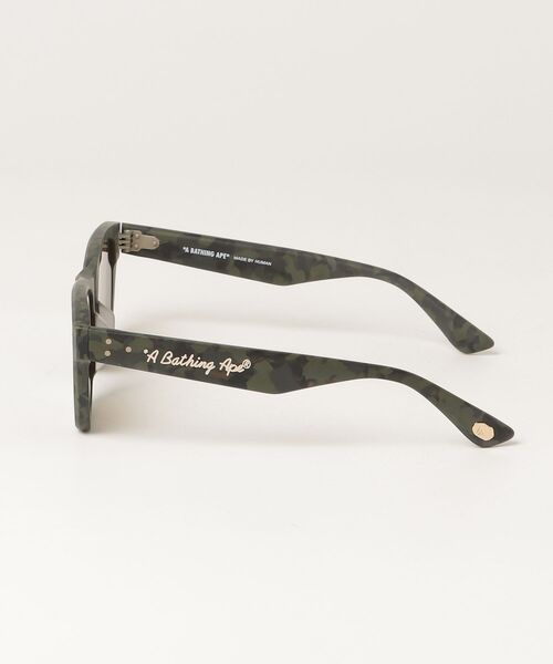 A BATHING APE（アベイシングエイプ）の「SUNGLASSES #25（サングラス・メンズ・ブラック/オリーブ・FREE）」の9枚目の写真