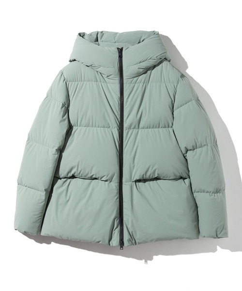 WOOLRICH（ウールリッチ）の「WOOLRICH CLOUD MADISON JACKET ウールリッチ クラウド マジソン  ダウンジャケット（ダウンジャケット/コート・レディース・ネイビー/クリーム/グリーン系/ブラック・LARGE/SMALL）」の4枚目の写真