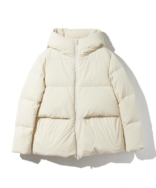 WOOLRICH（ウールリッチ）の「WOOLRICH CLOUD MADISON JACKET ウールリッチ クラウド マジソン  ダウンジャケット（ダウンジャケット/コート・レディース・ネイビー/クリーム/グリーン系/ブラック・LARGE/SMALL）」の3枚目の写真