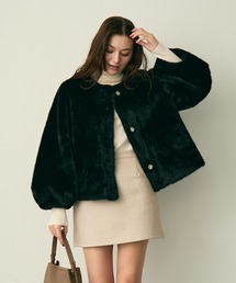 Lunea | ボリュームファーブルゾン(ブルゾン)