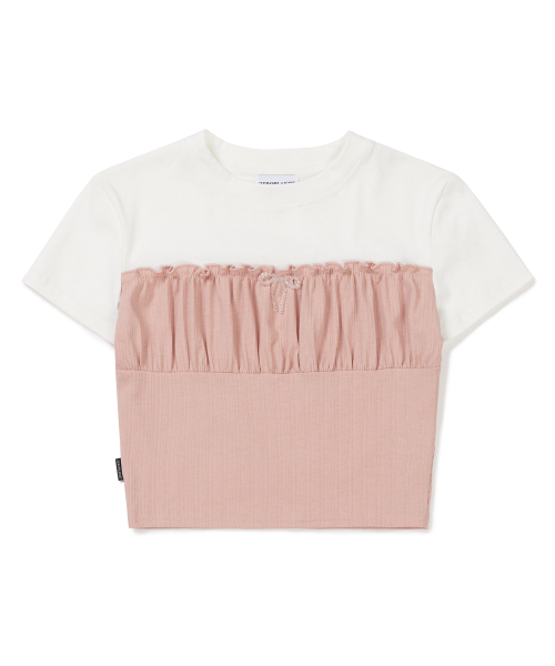 ZEROPLANET（ゼロプラネット）の「ララリボンシャーリングトップス[PINK]（Tシャツ/カットソー・レディース・その他・MEDIUM/SMALL）」の3枚目の写真