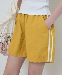 W/ワンマイルトラックショートパンツ_YELLOW(W25-PT15)