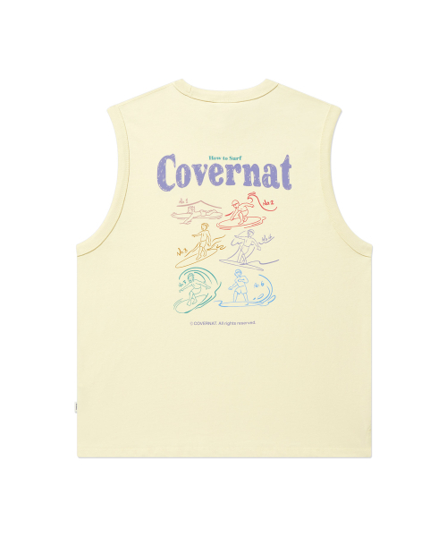 COVERNAT(カバーナット)の「サーフィンモーショングラフィックスリーブレスButter(Tシャツ/カットソー・レディース・その他・MEDIUM/LARGE/X-LARGE/SMALL)」の2枚目の写真
