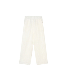 Cyndi Lace Pants _ Ivory
