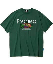 FRESHNESS FRUITS & VEGE GRAPHIC Tシャツ - グリーン