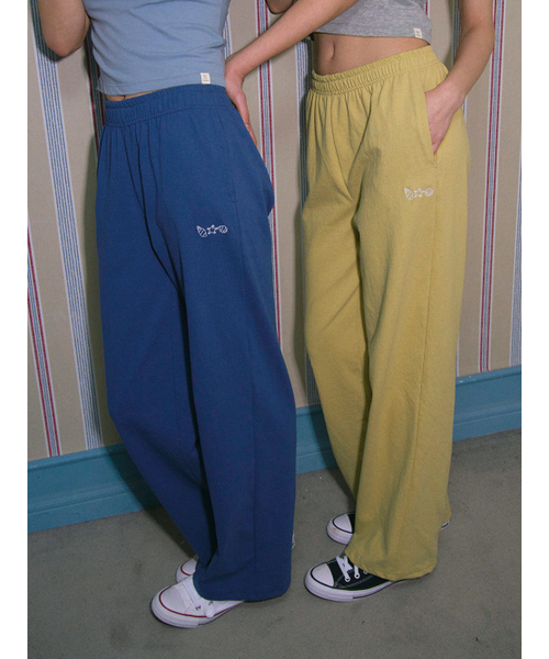 LILY HEIZE(リリーヘイズ)の「キラベーシックスウェットパンツ_YELLOW GREEN(スウェットパンツ・レディース・ライム・FREE)」の5枚目の写真