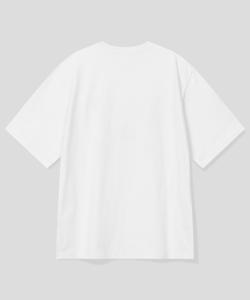 SLOW RECORD HOUSE（スローレコードハウス）の「タイポプレイレコードTシャツ_ホワイト（Tシャツ/カットソー・レディース・その他・LARGE/MEDIUM/SMALL）」の6枚目の写真