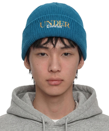 UNDERCONTROL（アンダーコントロール）の「冬ビーニー BEANIE / ATHLETIC / ブルー（ニットキャップ/ビーニー）」