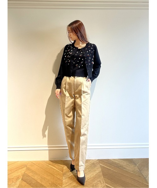 LOULOU WILLOUGHBY】CHERRYビジューカーディガン（カーディガン/ボレロ