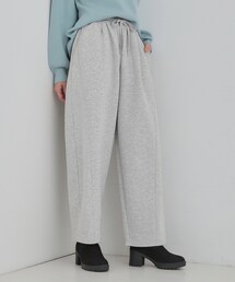 Cutie Blonde | 【洗濯機可/あったか/S-LL】裏起毛ストーン付き スウェットカーブパンツ(その他パンツ)
