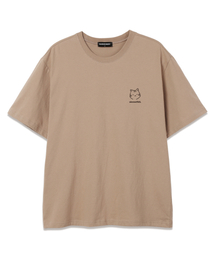 ヤオンイオーバーサイズ半袖Tシャツ (VNDTS214) ベージュ