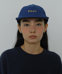 EN OR（エンオール）の「[CORE] ENOR SMALL LOGO BALL CAP - NAVY（キャップ）」