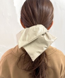 Peony（ピオニー）の「【Peony/ピオニー】/合皮スクエアシュシュ（シュシュ）」