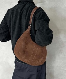 EPNK | Curve Stitch Suede Bag / カーブステッチスエードバッグ(ショルダーバッグ)