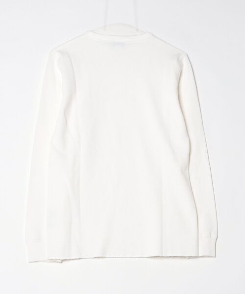 B'2nd（ビーセカンド）の「HONEYCOMB WAFFLE T-SHIRT/ハニカムワッフル Tシャツ（Tシャツ/カットソー・メンズ・ホワイト・S）」の2枚目の写真