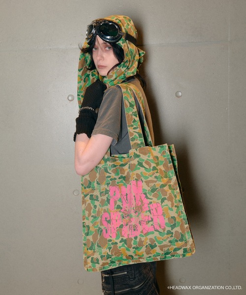 hide × ZOZOTOWN CAMO TOTE BAG（トートバッグ）｜ZOZOMESSE