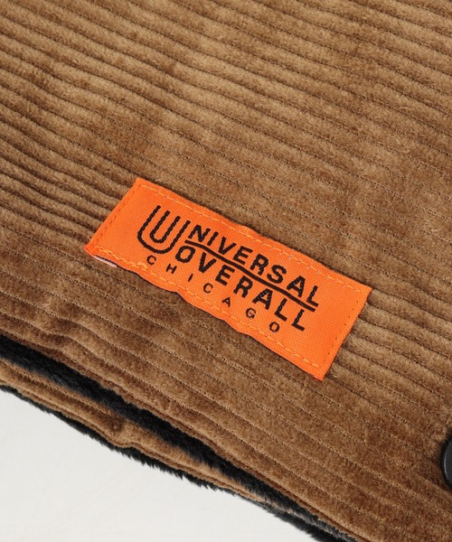 UNIVERSAL OVERALL（ユニバーサルオーバーオール）の「UNIVERSAL OVERALL 2AWY コーデュロイ 中綿 ネックウォーマー マフラー 男女兼用（ネックウォーマー/スヌード・メンズ・ブラック/ブラウン・FREE）」の19枚目の写真