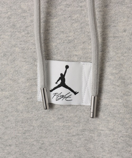 JORDAN BRAND（ジョーダンブランド）の「JORDAN BRAND M J FLT FLC PO / ジョーダン ブランド フライト フリース プルオーバー L/S フーディ / NIKE【SP】（パーカー・メンズ・グレー・S/M/L/XL/XXL）」の5枚目の写真