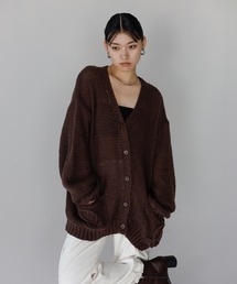 cord embroidery knit cardigan / コード刺繍カーディガン