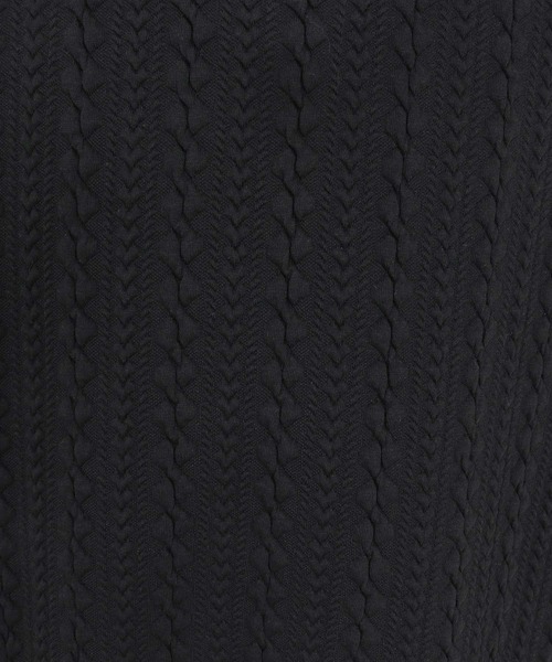 wjk reluxe(ダブルジェーケーリラックス)の「mt10163-cable knit jacquard key neck SS pullover キーネックプルオーバー(WR26S-13)(Tシャツ/カットソー・メンズ・ブラック/トップグレー/ホワイト・M/S/L)」の21枚目の写真