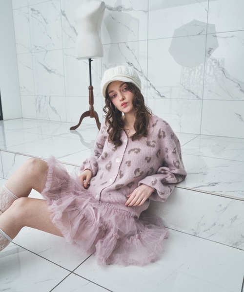 Lovilyn（ラヴィリン）の「ケーブルニットキャスケット（キャスケット・レディース・ブラック/ホワイト/ベージュ・FREE）」の18枚目の写真