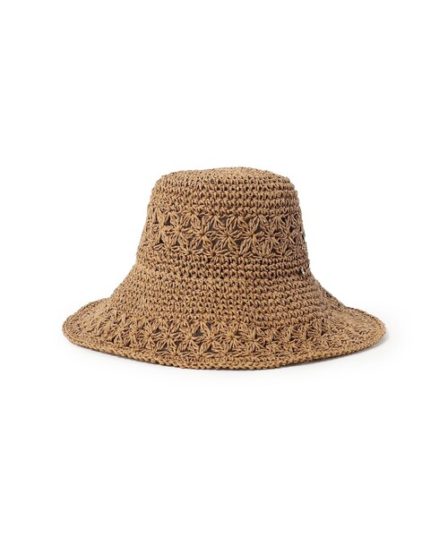 BEAMS HEART(ビームスハート)の「ペーパー スカシ ハット(ハット・レディース・ナチュラル/ベージュ/グレー・ONE SIZE)」の19枚目の写真