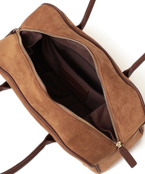 VELETTO（ベレット）の「VELETTO: ロングハンドル ボストン バッグ（ショルダーバッグ・レディース・キャメル/ブラウン系その他・ONE SIZE）」の8枚目の写真