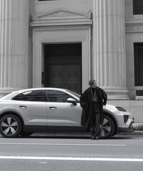 ADAM ET ROPE'（アダムエロペ）の「カシミヤ ダブルフェイス セミダブルコート / マフラー付き（ステンカラーコート・メンズ・ブラック・L/M）」の8枚目の写真