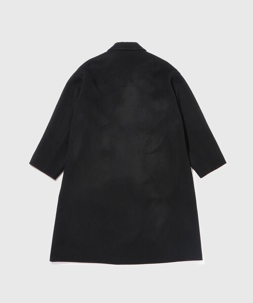 ADAM ET ROPE'（アダムエロペ）の「カシミヤ ダブルフェイス セミダブルコート / マフラー付き（ステンカラーコート・メンズ・ブラック・L/M）」の17枚目の写真