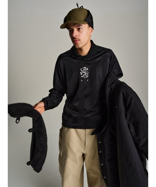 POP TRADING COMPANY(ポップトレーディングカンパニー)の「Pop Trading Company/ポップトレーディングカンパニー ロングスリーブTシャツ POP SPORTIF LS(Tシャツ/カットソー・メンズ・ブラック・S/M/L)」の3枚目の写真