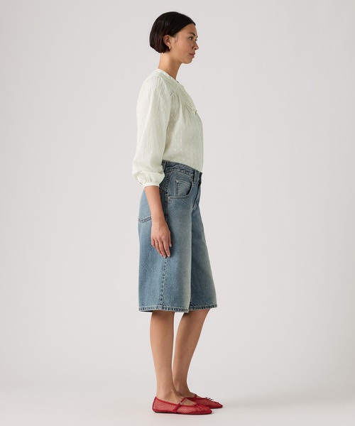 Levi's(リーバイス)の「Levi's/リーバイス スーパーバギージョーツ(デニムパンツ・レディース・インディゴブルー・28inch/27inch/26inch/25inch/24inch/23inch)」の7枚目の写真