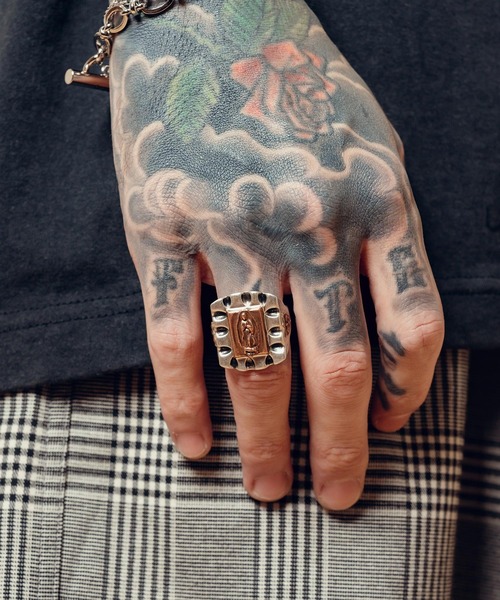 Subciety（サブサエティ）の「Mexican maria ring（リング・メンズ・シルバー・15号/17号/19号/21号）」の8枚目の写真