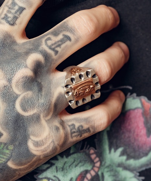 Subciety（サブサエティ）の「Mexican maria ring（リング・メンズ・シルバー・15号/17号/19号/21号）」の10枚目の写真